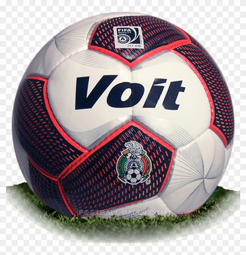 Voit Pyro Is Official Match Ball Of Liga Mx Apertura - Liga Mx Soccer Ball Blue Clipart #4142754