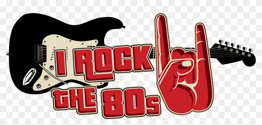 I Rock The 80s Logo - Rock The 80s Clipart #4142766