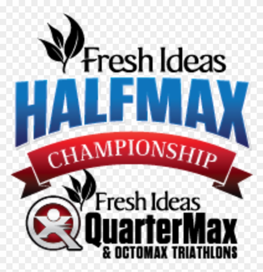 Halfmax Triathlon - Poster Clipart #4142893