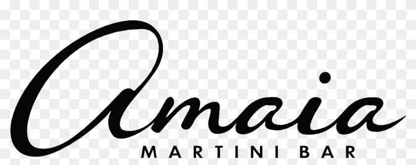 Amaia Martini Bar Amaia Martini Bar - Calligraphy Clipart