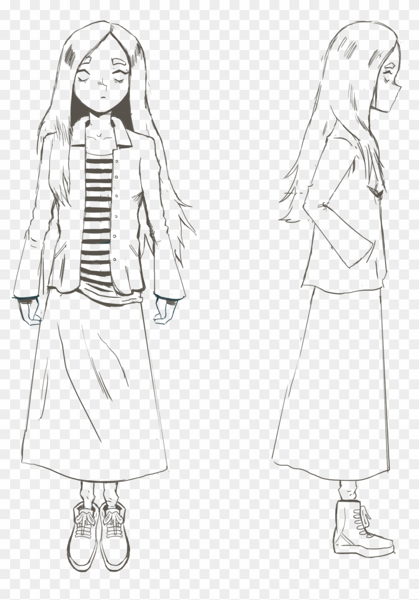 Sketch Divinity Made Walker Character Sheet - Porter Robinson Visual Transparent Clipart