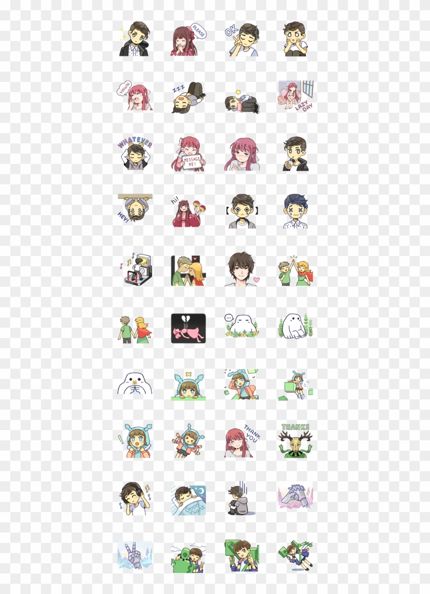 Porter Robinson Stickers - Porter Robinson Line Stickers Clipart