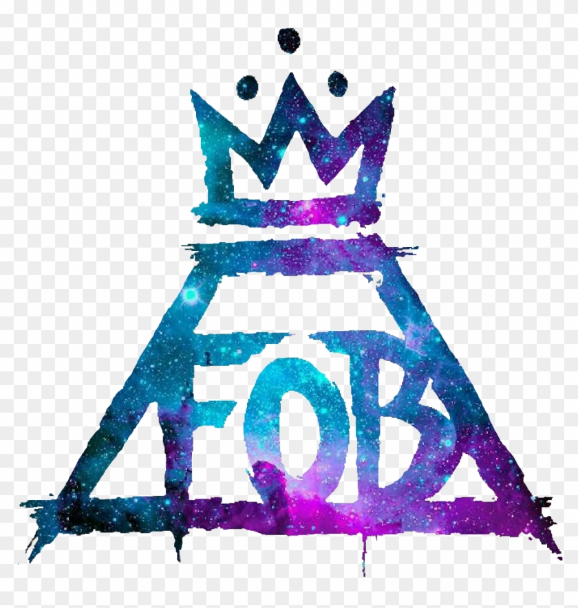 So I Made This Galaxy Fob Logo Myself - Fall Out Boy Logo 2018 Clipart