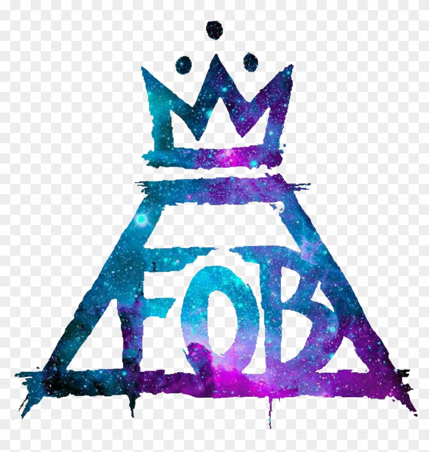 So I Made This Galaxy Fob Logo Myself - Fall Out Boy Logo 2018 Clipart #4144263