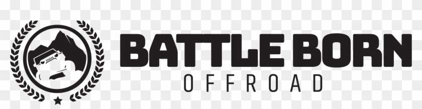Battle Born Offroad - Black-and-white Clipart #4144483