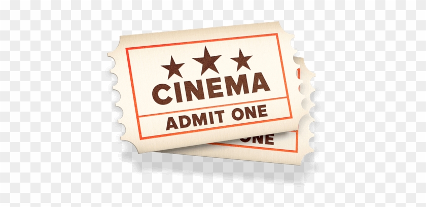 Pair Of Cinema Tickets - Sign Clipart #4144940