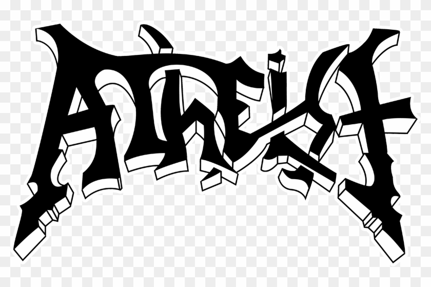 Atheist - Death Metal Logos Png Clipart #4144976