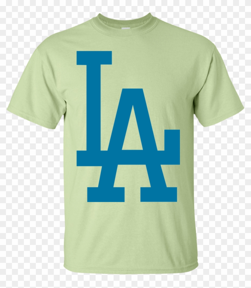 Los Angeles Dodgers Logo Men's T-shirt - Angeles Dodgers Clipart #4145001