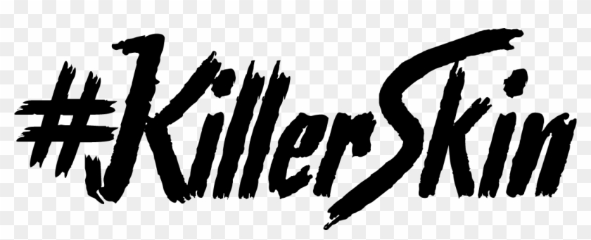 #killerskin Sweepstakes Logo - Calligraphy Clipart