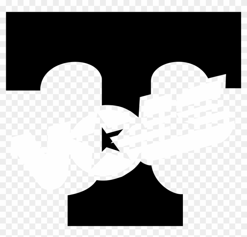 Tennessee Vols Logo Black And White Clipart #4145327