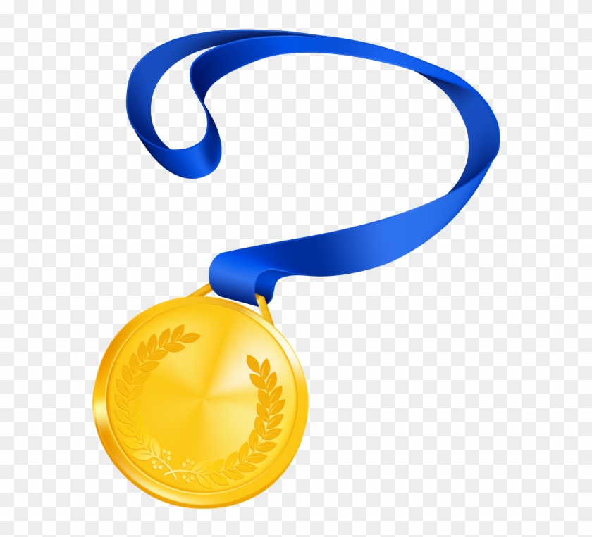 Gold Medal Clipart Png Image - School Medal Clipart Png Transparent Png #4145644