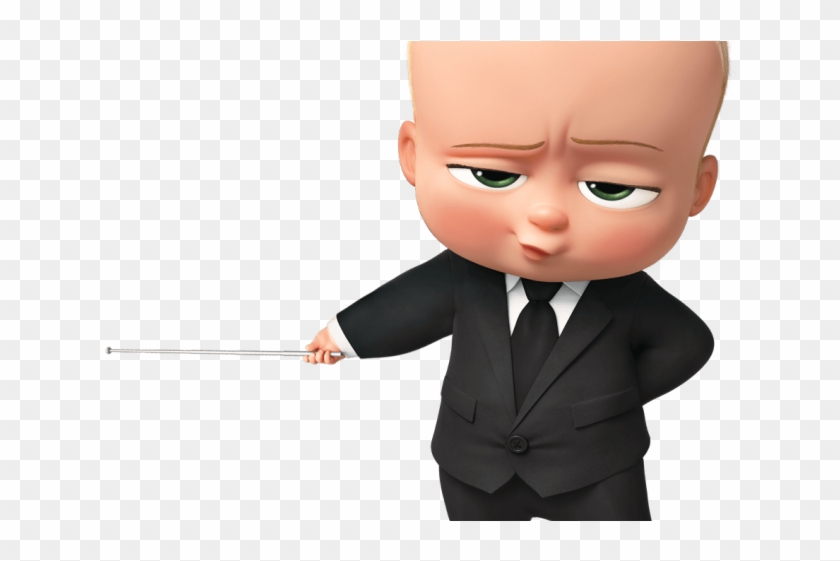 The Boss Baby Clipart Png - Baby Boss Birthday Invitation Card Transparent Png
