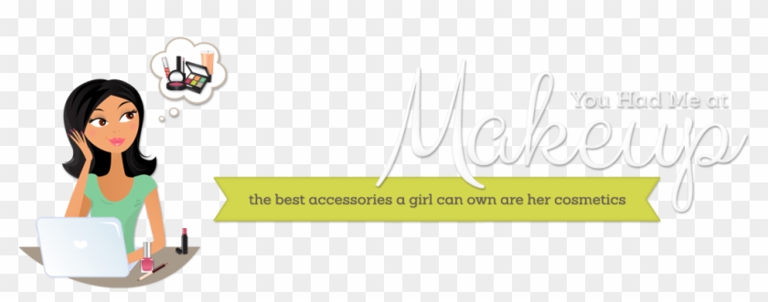 You Had Me At Makeup - Calligraphy Clipart