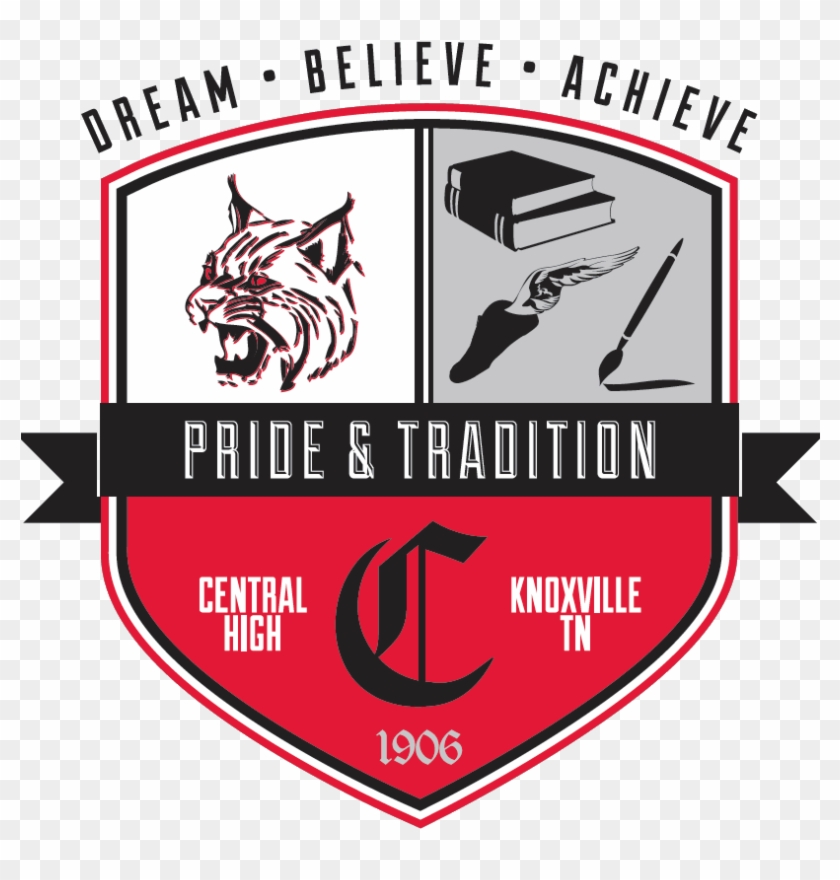 Central High School - Central High School Bobcats Knoxville Tn Clipart #4146028