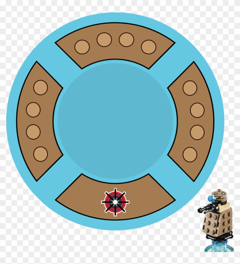 Lego Dimensions Wave 3 Toy Tag - Dalek Lego Dimensions Clipart #4146328