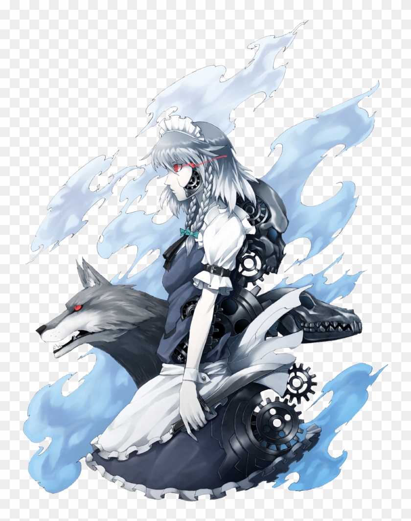 Izayoi Sakuya Drawn By Mazeran - Sakuya Izayoi Clipart #4146371