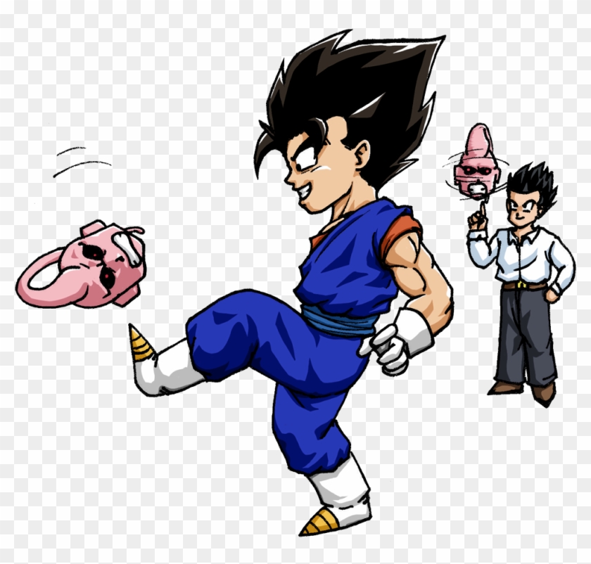 Tutte Le Fusioni Di Dragon Ball Images Vegeth Buu Multivers - Cartoon Clipart