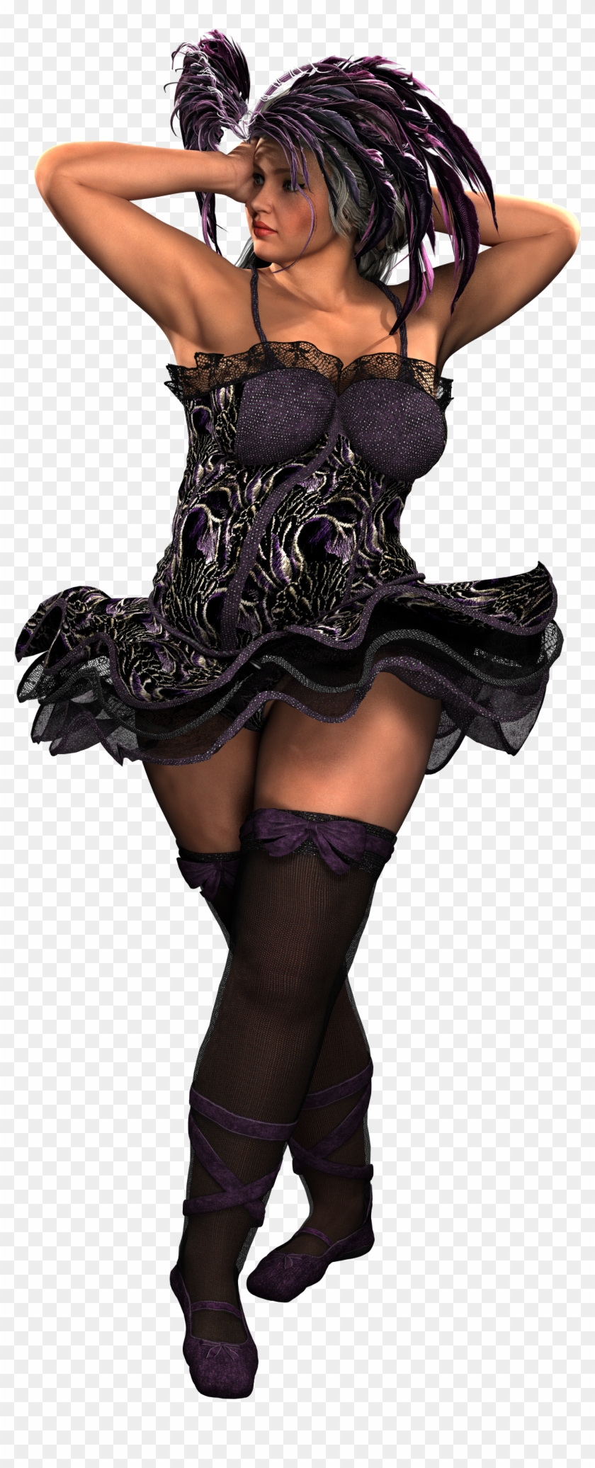 Big Girl Woman Ballerina Dancer 1591695 - Ballet Tutu Clipart