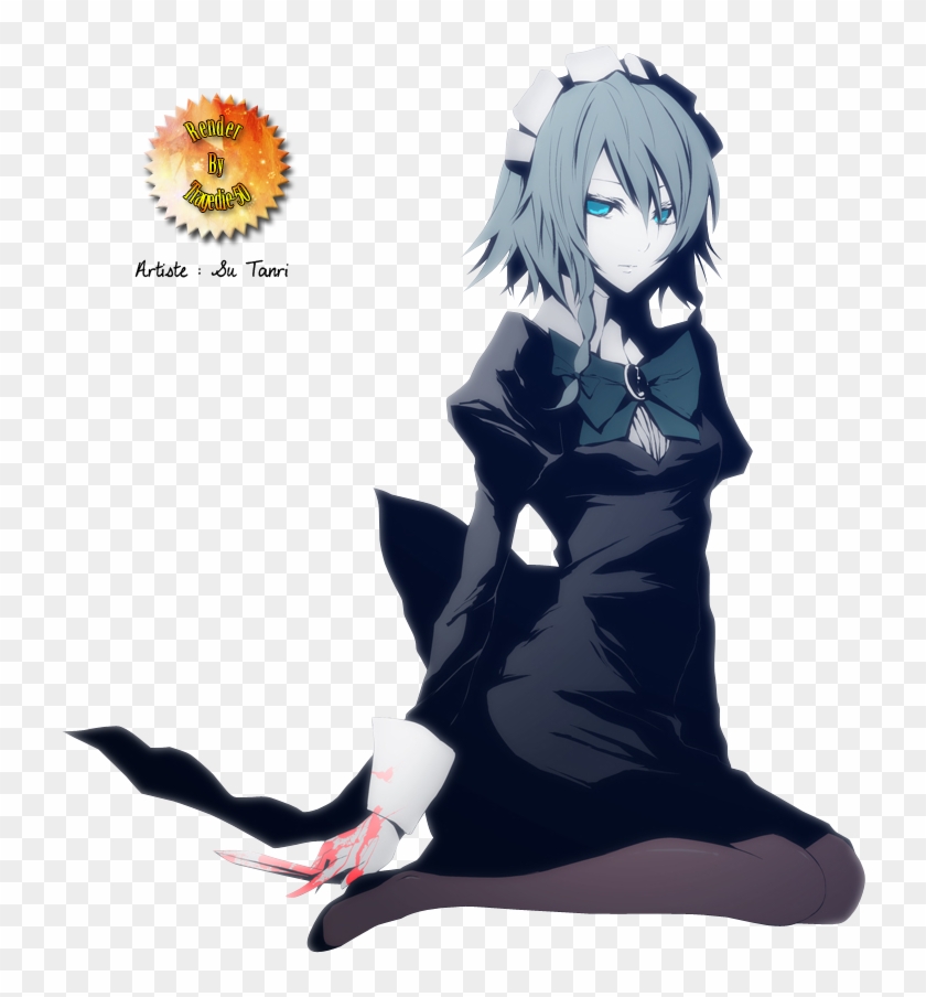 Izayoi Sakuya [4] - Render Manga Clipart #4147080