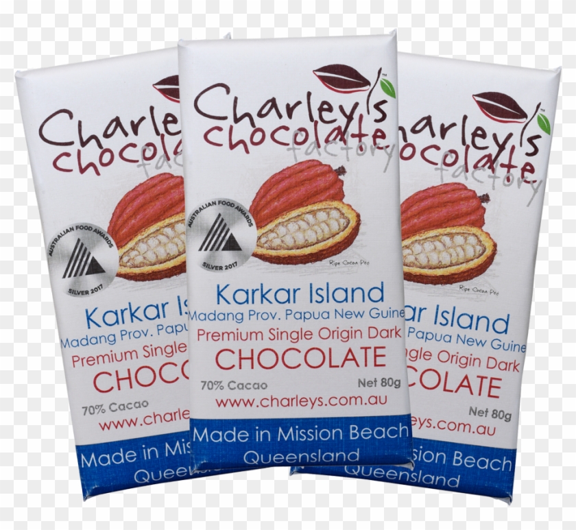 Karkar Island Png Value Pack 3 X Dark Chocolate - Banner Clipart