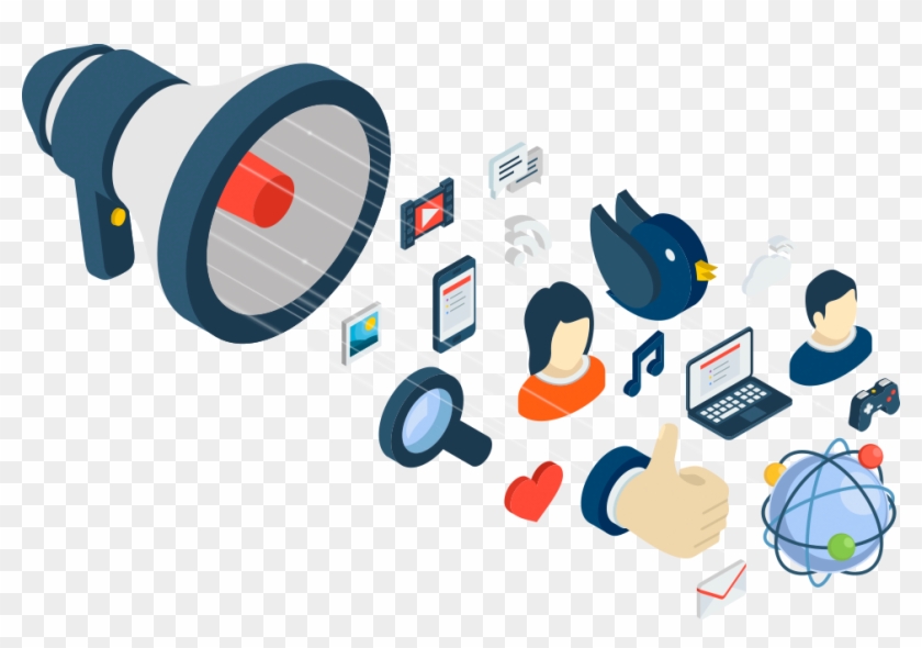 Social Media - Graphic Design Clipart