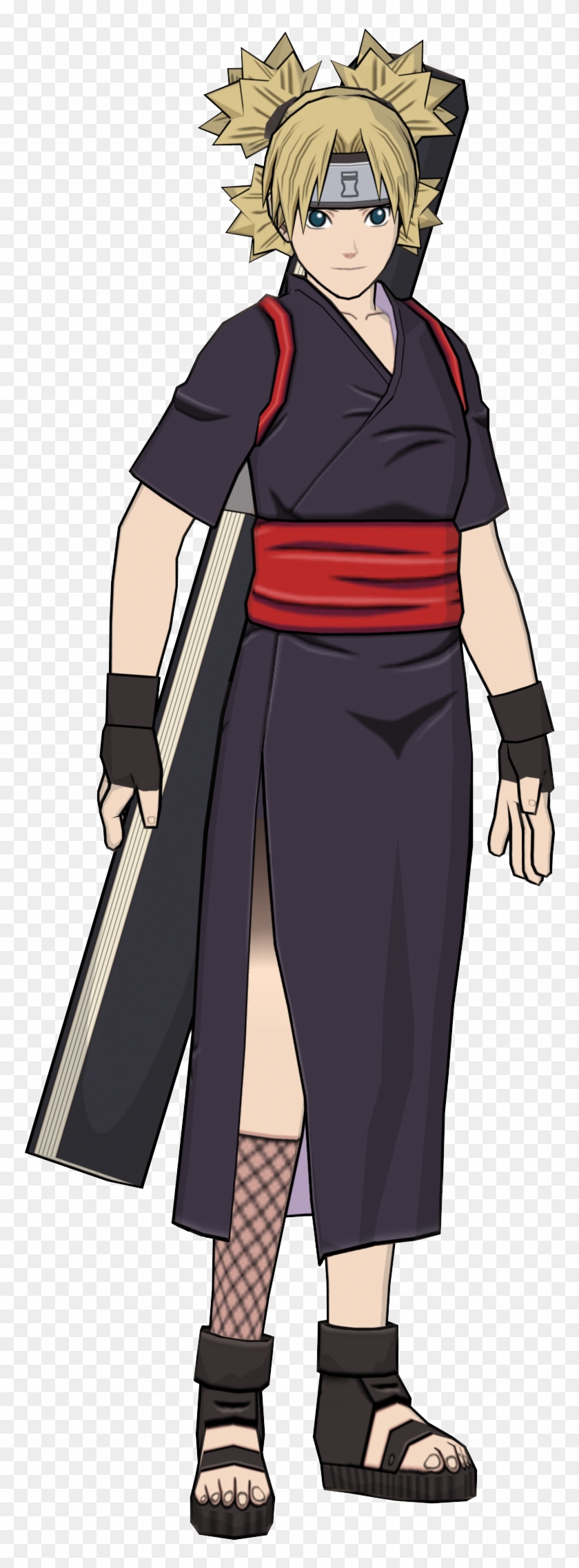 Temari Png - Naruto Clash Of Ninja Revolution Temari Clipart #4148153