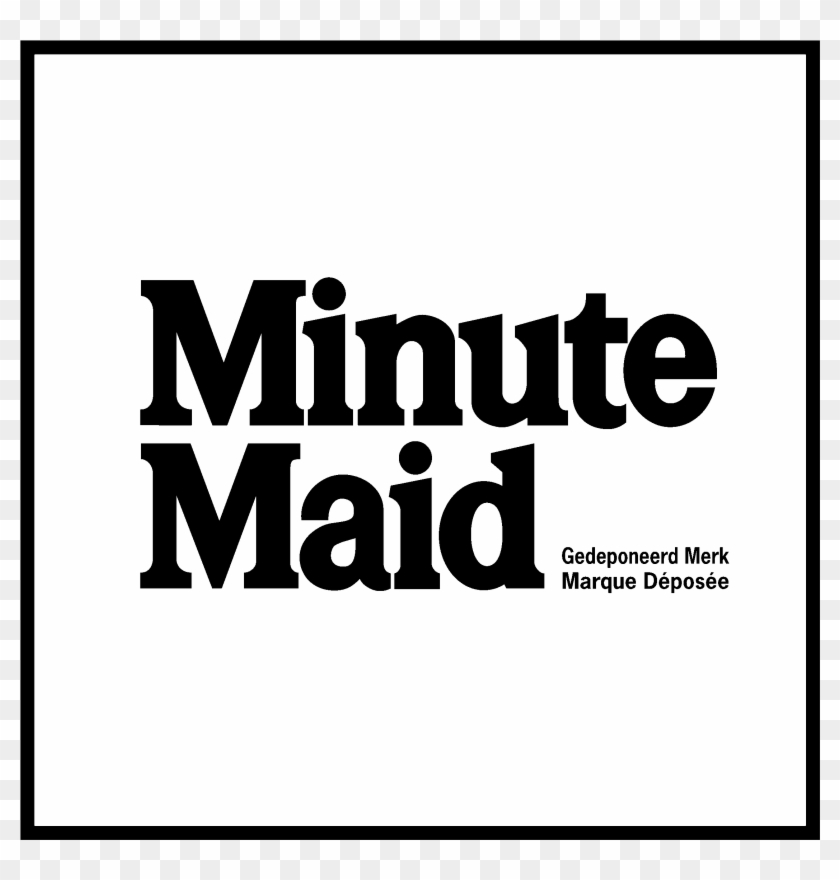 Minute Maid Logo Black And White - Parallel Clipart