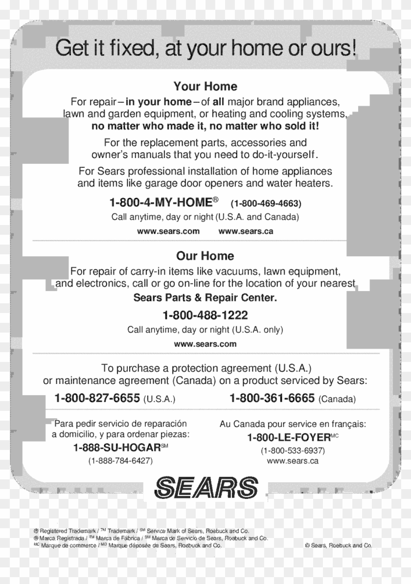 Download - Sears Clipart