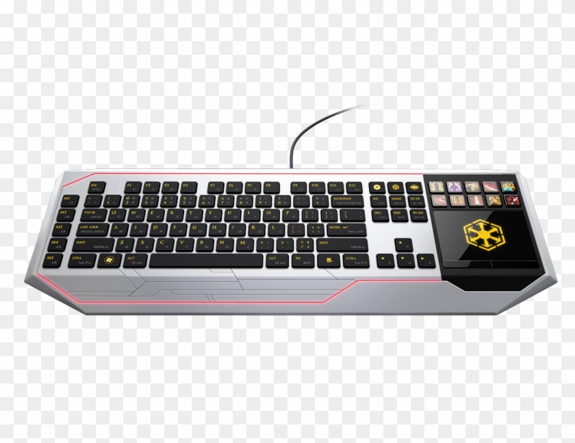 Razer Starwars Keyboard - Razer Star Wars ™ The Old Republic Edition Gaming Keyboard Clipart