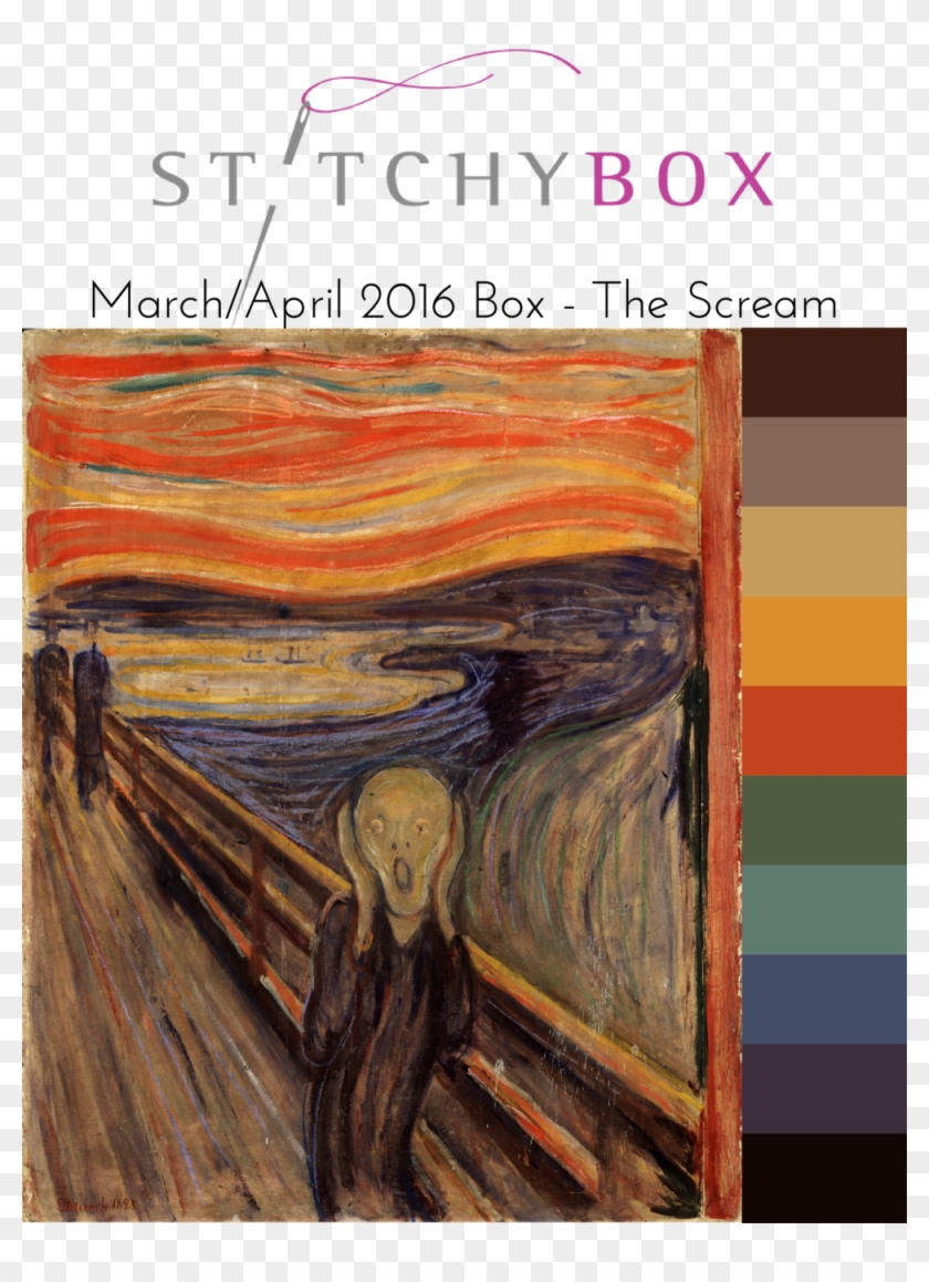 Edvard Munch The Scream Art Project , Png Download - Edvard Munch Clipart #4149450