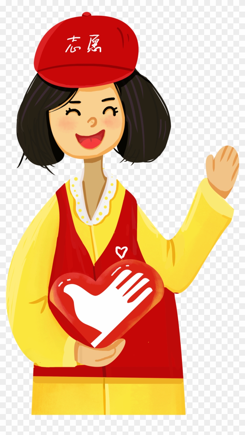 Dibujos Animados Niña Personaje Feliz Png Y Psd - Character Clipart #4149569