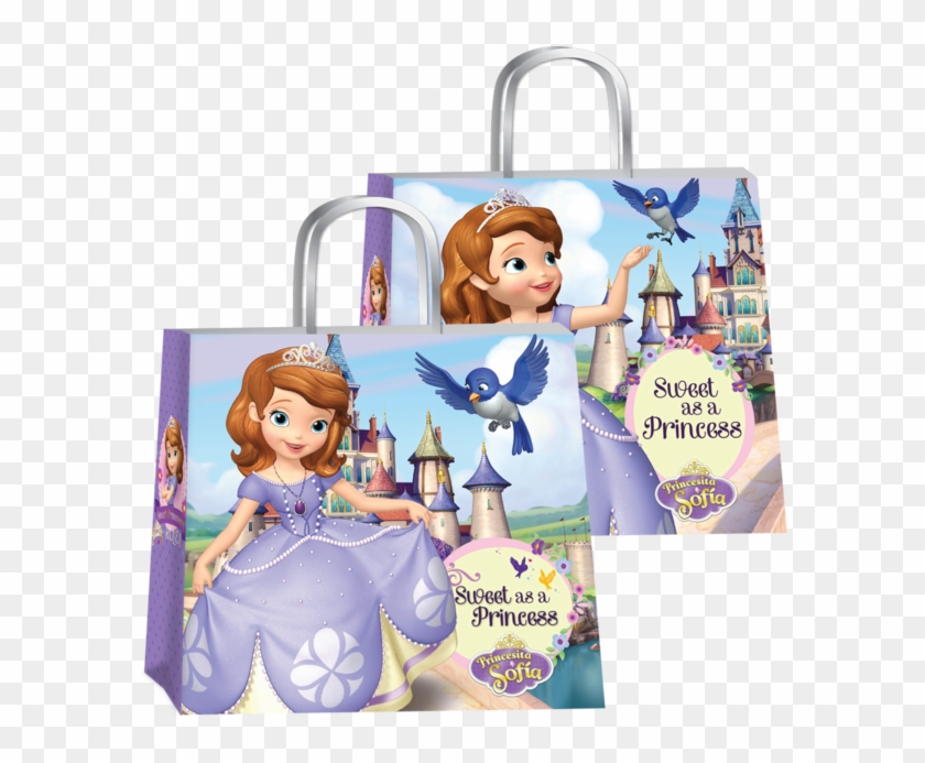 Bolsa Princecita Sofia 32x10x30 - Tarjetas De Cumpleanos Princesita Sofia Clipart