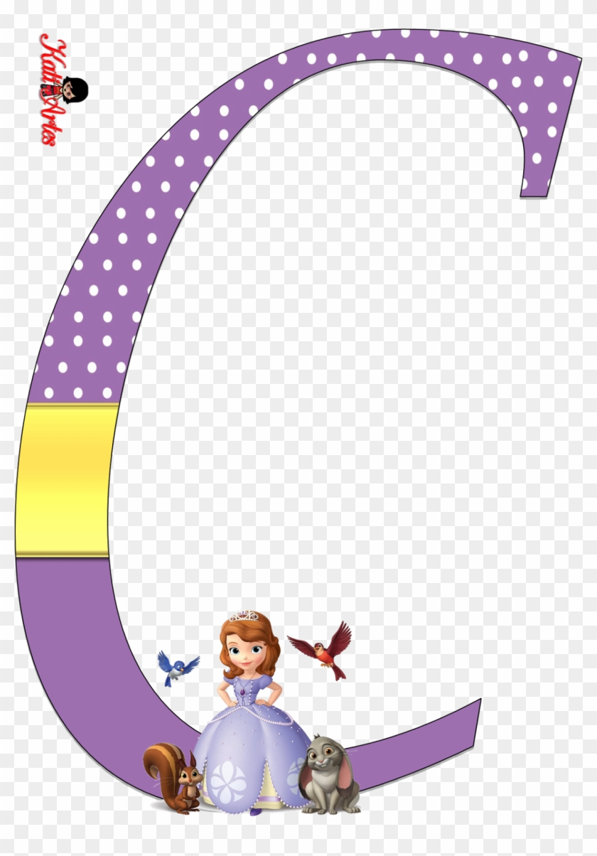 Letter Birthday Party Sofia Transprent Png Free - Sofia The First Alphabet Clipart