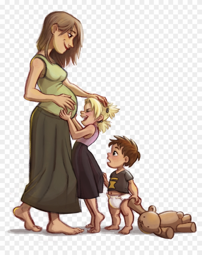 “just A Happy Moment Before Everything Went To Absolute - Cartoon Clipart