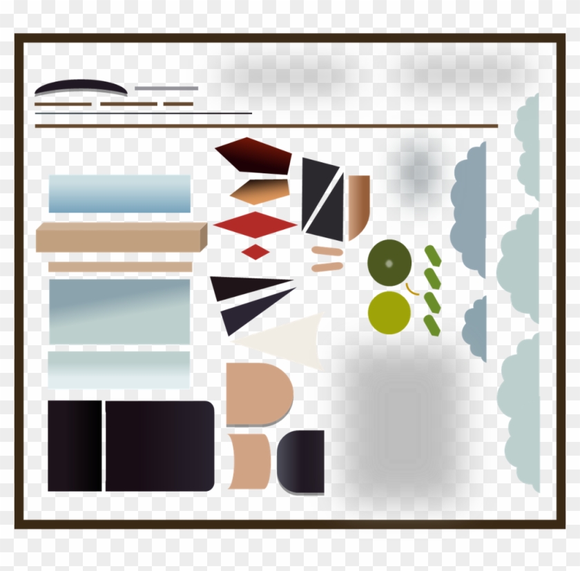 Shapes For The Son Of Man, By Ziv Mizrahi - Graphic Design Clipart #4150102