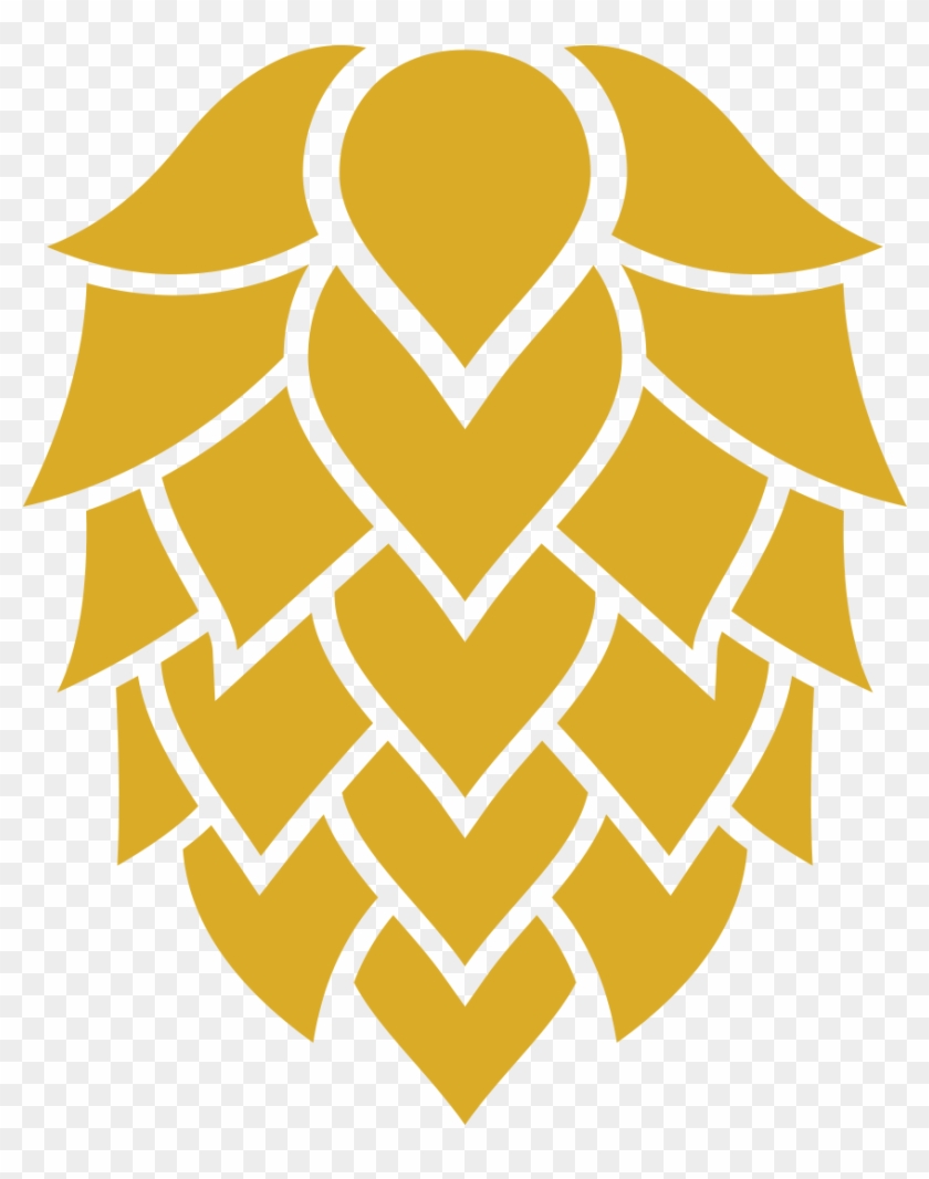 Our Beers - Beer Hop Stencil Clipart #4150354