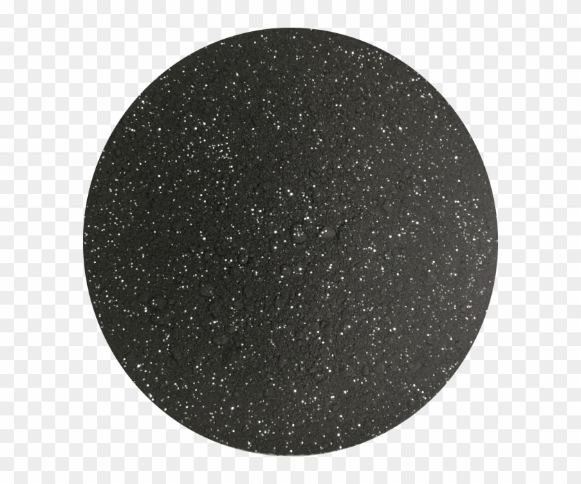 Black Glitter Grout - Circle Clipart #4150572