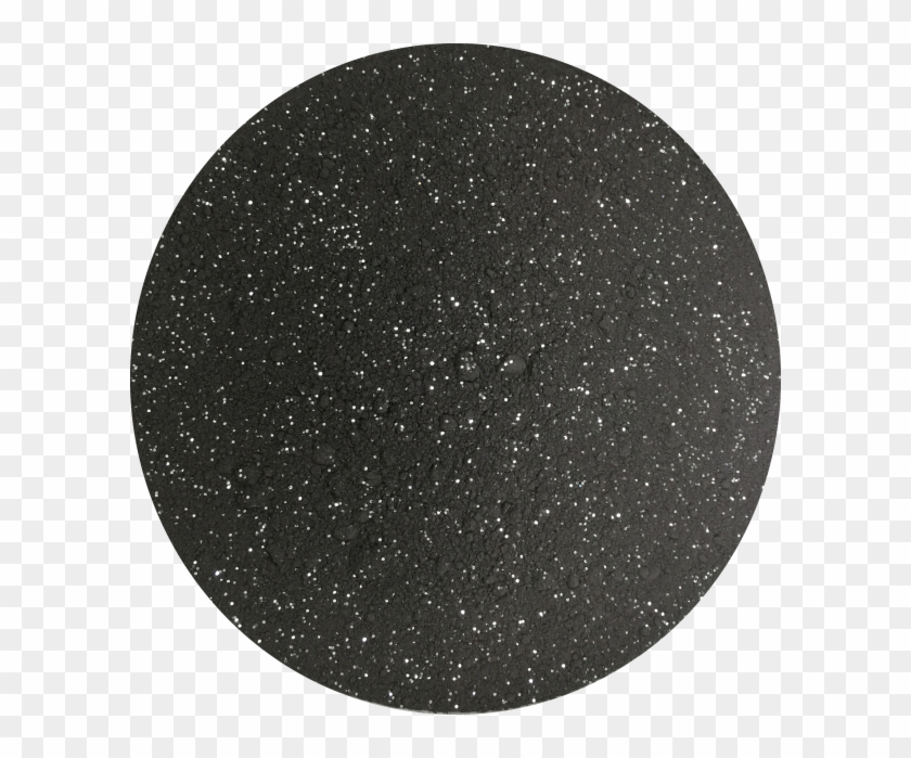 Black Glitter Grout - Circle Clipart