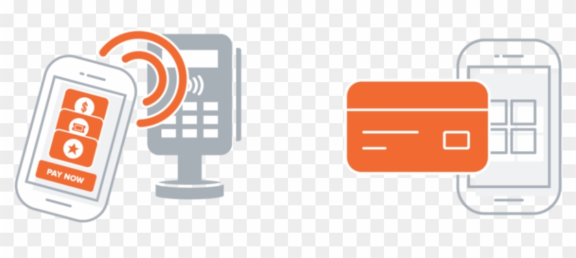 Mobile Payment Icons - Mobile Phone Clipart