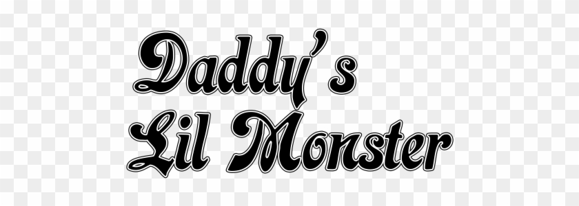 *imagem De Simulação Meramente Ilustrativa - Daddy's Lil Monster Clipart #4151981