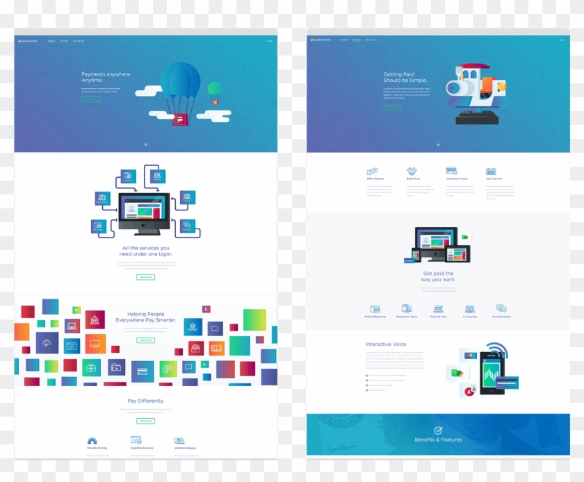 We Created A Distinct, Modern Voice For The Pay N Seconds - Graphic Design Clipart