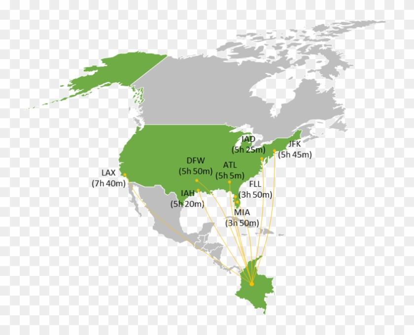 Donde Varios Son Las Más Grandes Y De Mayor Movimiento - United States To Peru Clipart