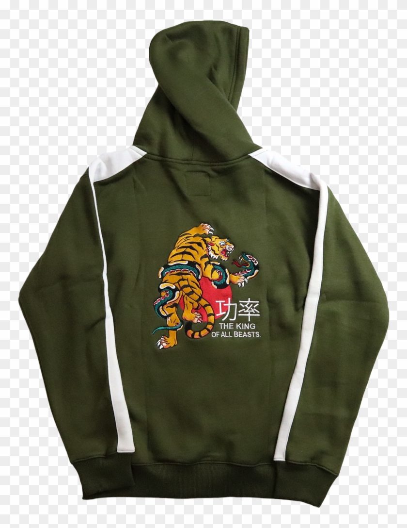 Traditional Tiger Hoodie Iii - Hoodie Clipart
