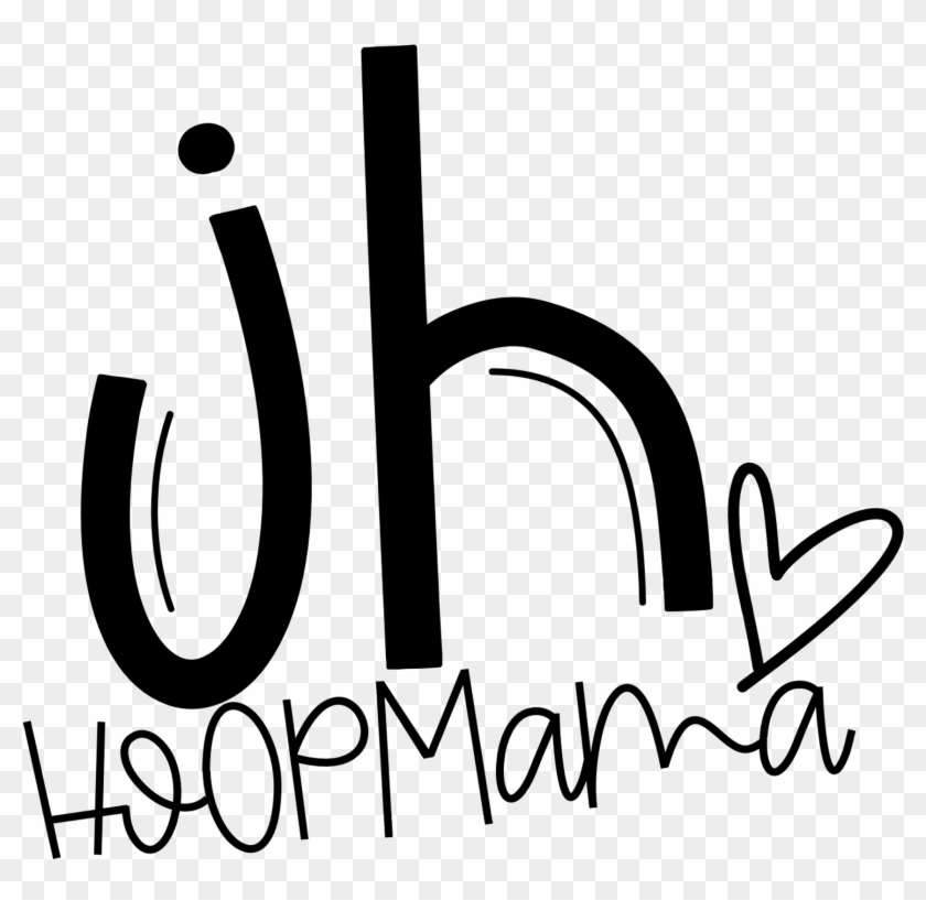 Hoopmama Hoopmama - Calligraphy Clipart