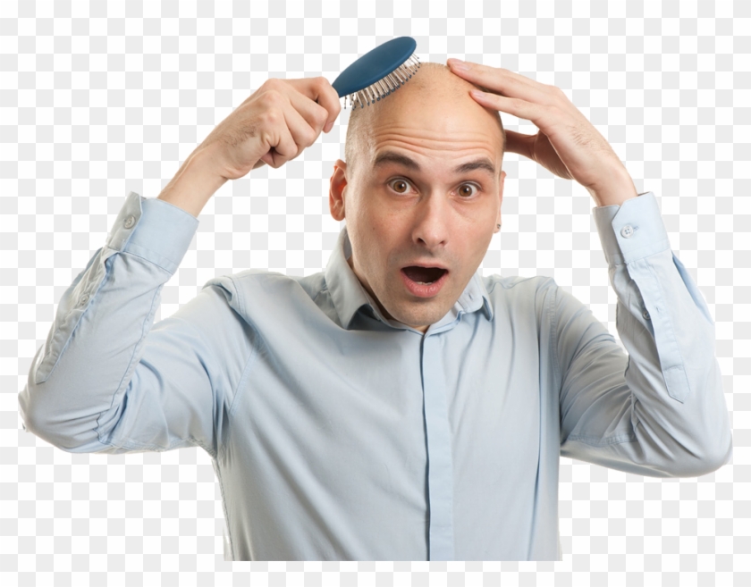Cosmetologycliniq Best Cosmetic And Laser Treatment - Bald Guy With Comb Clipart