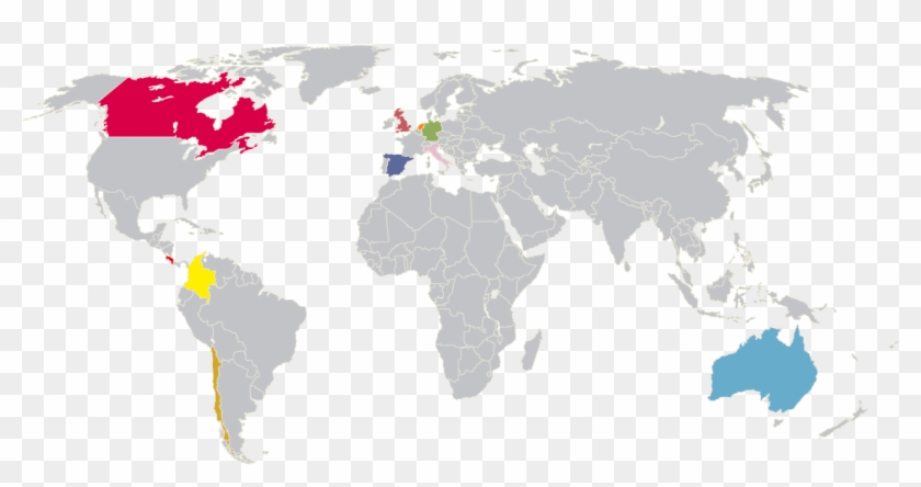 Click In Every Country - Korea Vs Canada Size Clipart #4152694
