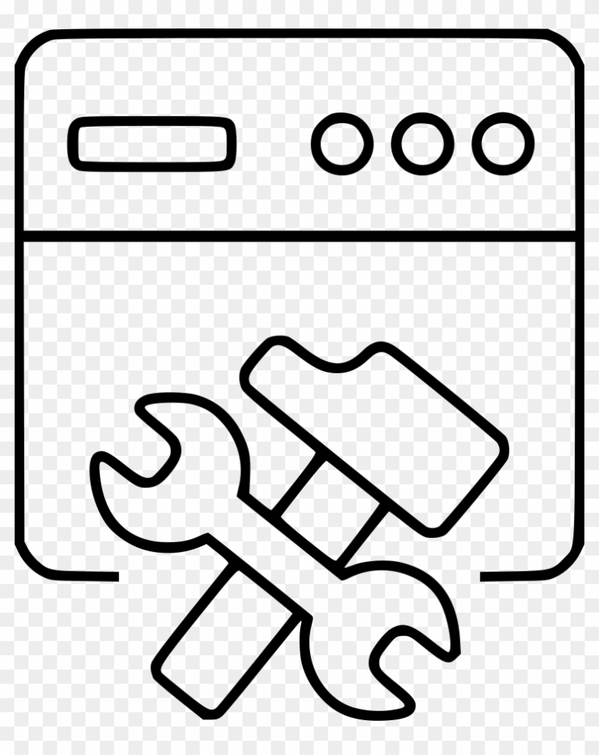 Web Development Comments - Line Art Clipart