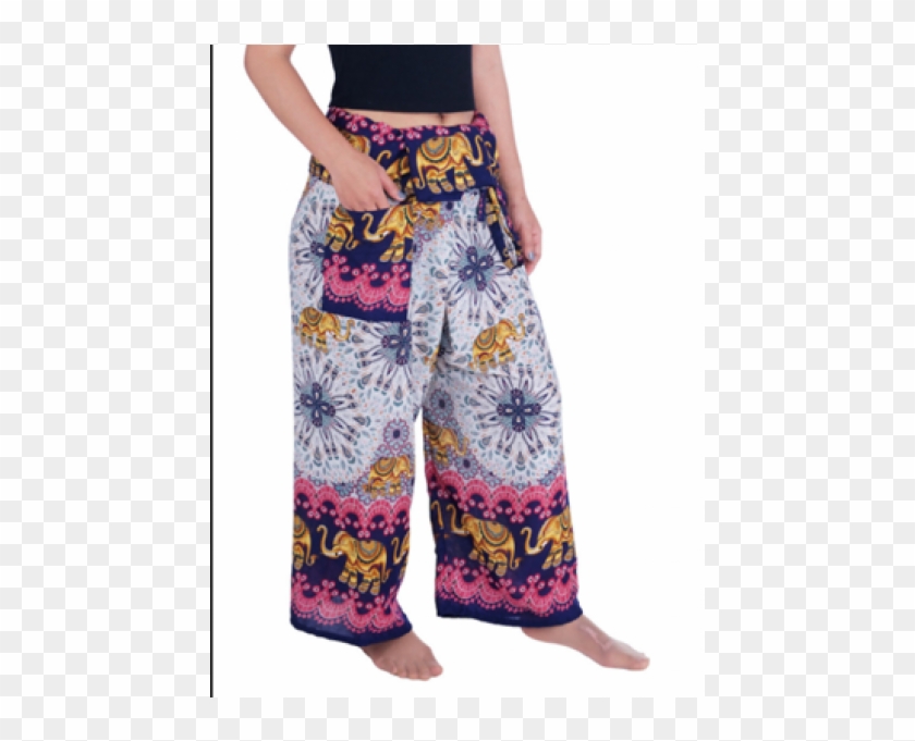Traditional Thai Fisherman Pants Maternity Trousers - Nightwear Clipart