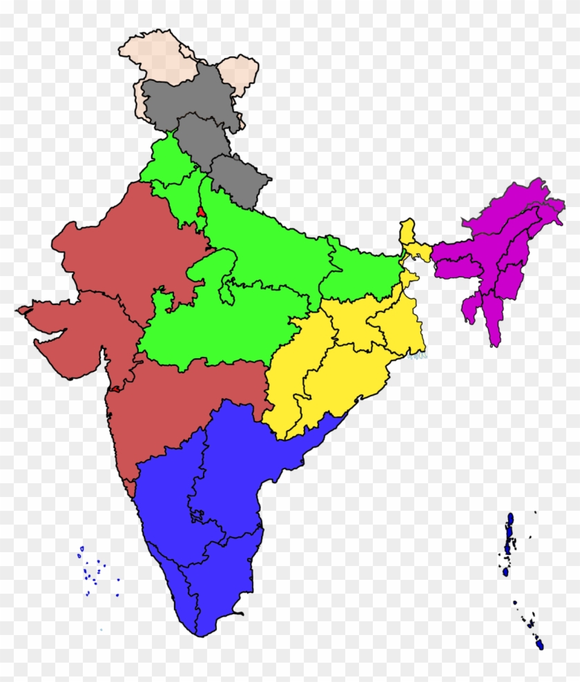 India Map Png Image Transparent - Haryana In India Map Clipart