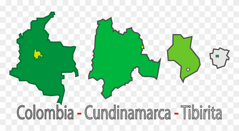 Tibirita Es Un Municipio De Cundinamarca, Ubicado En - Ubicacion De Cundinamarca En Colombia Clipart